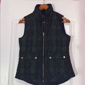 Plaid Vest